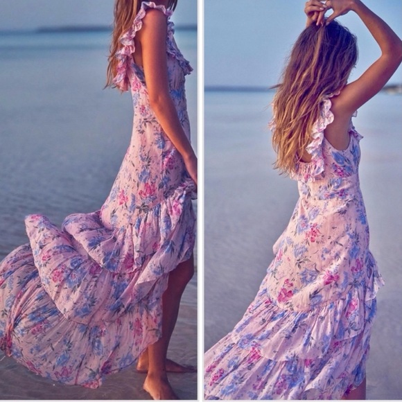 LoveShackFancy Floral Ruffle Dress β‘ - Picture 8 of 16